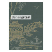 Behangstaal vliesbehang Gaia groen/blauw (dessin 113290)