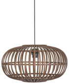 Hanglamp Indy bamboe bruin Ø44 cm