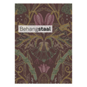 Behangstaal vliesbehang Lauri bourgondy (dessin 113294)