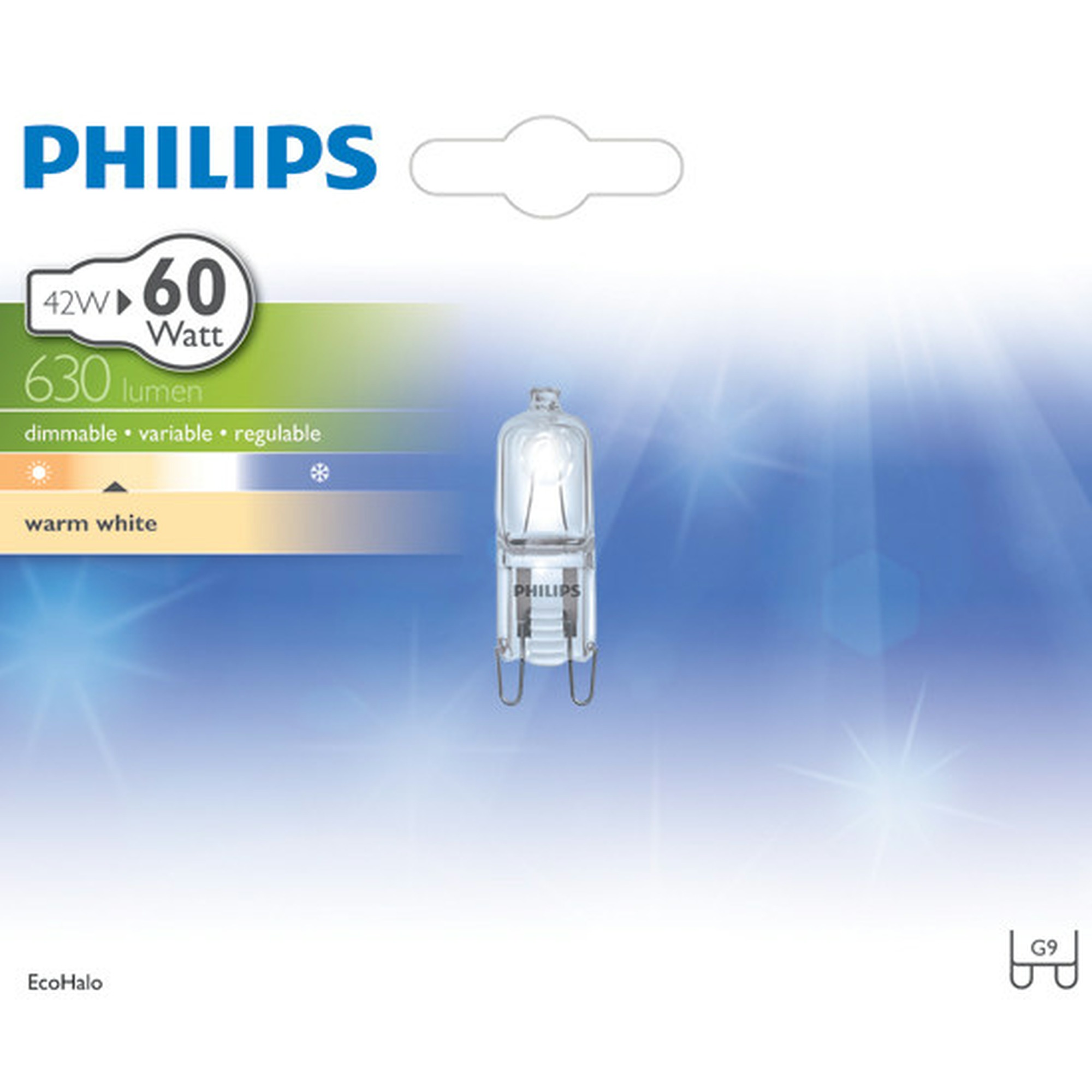Philips Ecohalo Halogeencapsulelamp G9 42W Helder philips kopen in de aanbieding