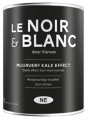 Le Noir & Blanc muurverf kalk effect 1 liter