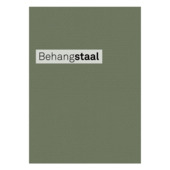 Behangstaal vliesbehang Noani uni groen (dessin 111768)