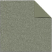 Kleurstaal vtwonen rolgordijn verduisterend mosgroen structuur (kleurnr. 18001)