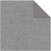 Kleurstaal vtwonen rolgordijn verduisterend grijs slub (kleurnr. 18006)