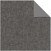 Kleurstaal vtwonen rolgordijn verduisterend panama antraciet (kleurnr. 18009)