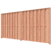 Schutting startpakket Douglas hout 3,8 m lang
