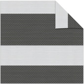 Kleurstaal KARWEI duo rolgordijn lichtdoorlatend antraciet structuur (kleurnr. 4401)