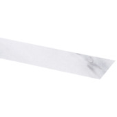 CanDo Traprenovatie Kantlaminaat wit marmer 40x6 cm - 2 Stuks