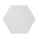 Wandtegel Rustic Hexagon mat wit 15x15 cm 0,85m²