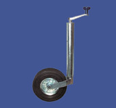 Disselwiel volrubber