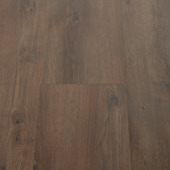 vtwonen click PVC EVC Rye rechte stroken donkerbruin houtlook incl. geïntegreerde ondervloer