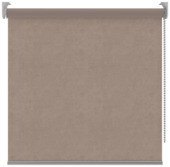 Decosol rolgordijn velvet verduisterend taupe (kleurnr. 5866) 90x190 cm (bxh)