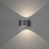 Konstsmide wandlamp Gela antraciet