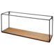 Duraline wandbox hout/zwart 60 cm