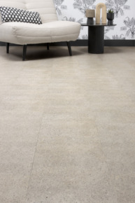 Lundia click PVC Intens Lennart rechte stroken lichtgrijs steenlook