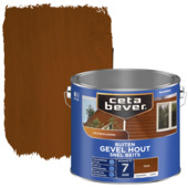 CetaBever Snelbeits Gevel & Kozijn zijdemat transparant teak 2,5 liter