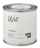 Karwei binnenlak zijdeglans wit 250 ml