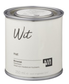 Karwei binnenlak mat wit 250 ml