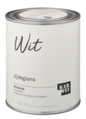 Karwei binnenlak zijdeglans wit 750 ml