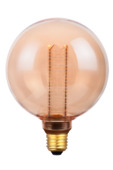 Handson E27 LED lamp globe 12,5 cm warm wit