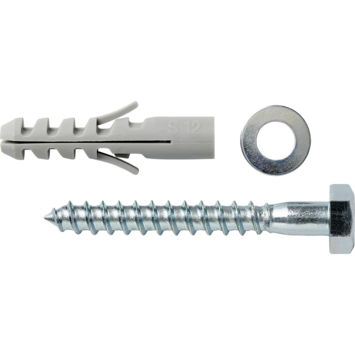 Fischer WL 10x70 radiatorbevestiging schroef met plug (2 stuks)