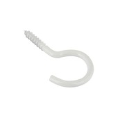 KARWEI Schroefhaken wit 2,3mm - 30mm 6st.