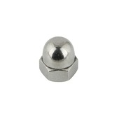 KARWEI dopmoer rvs M6 (6 stuks)