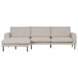 WOOOD hoekbank chaise longue  River links naturel