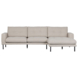 Hoekbank chaise longue River rechts naturel 