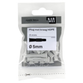 KARWEI kraagplug 5x30mm 25ST