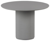 WOOOD Salontafel Luba rond wolkengrijs