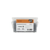 KARWEI gipsplaatschroef 3,5x25 mm zwart (1000 stuks)