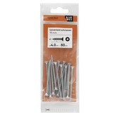 KARWEI unischroef platkop verzinkt 4x60 mm (15 stuks)