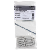 KARWEI uni-plug 6x30mm + uni 4x45mm 20ST