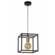 Lucide hanglamp Ruben zwart 22x22 cm (lxb)