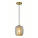 Lucide hanglamp Agatha goud Ø16 cm