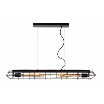 Lucide Lattice Hanglamp Zwart
