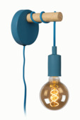 Lucide Paulien Wandlamp Kinderkamer blauw