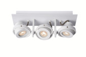 Lucide plafondspot Landa II 3x 5W wit