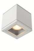 Lucide badkamer spot Aven IP65 wit vierkant