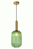 Lucide hanglamp Maloto groen Ø20 cm