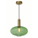 Lucide hanglamp Maloto groen Ø30 cm