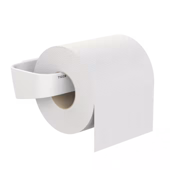 Tiger Toiletrolhouder TESS wit