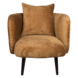 Fauteuil Lois teddy cognac