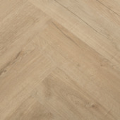 Kleurstaal Karwei click PVC Primera visgraat naturel eiken houtlook