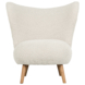 WOOOD oorfauteuil Celine offwhite