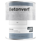 KARWEI betonverf zijdemat wit 750 ml