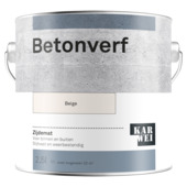 KARWEI betonverf zijdemat beige 2,5 liter