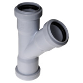 PPC T-stuk 45° 40 mm