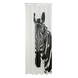 Sealskin douchegordijn zebra 180x200cm zwart/wit